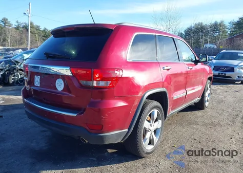 2013 Jeep Grand Cherokee Limited z USA, uszkodzony, nr VIN 1C4RJFBG0DC634026